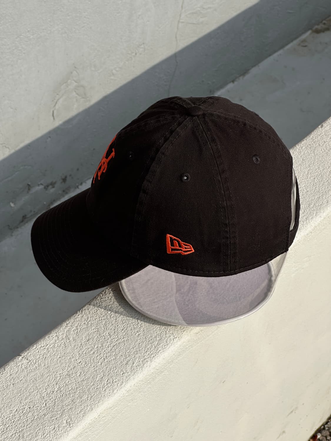 [F] 뉴에라 뉴욕메츠 로고 블랙 볼캡 모자 상품이미지3