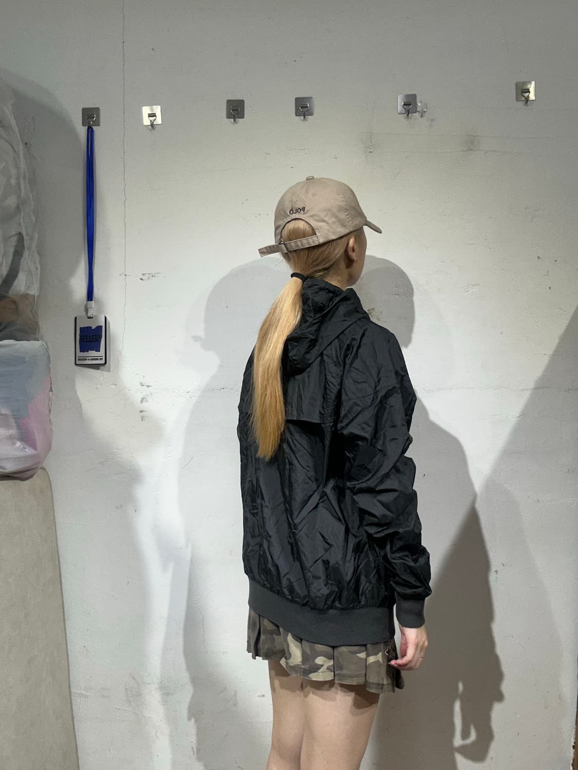 나이키 블랙 윈드러너 바람막이 트랙 자켓 XS 상품이미지3
