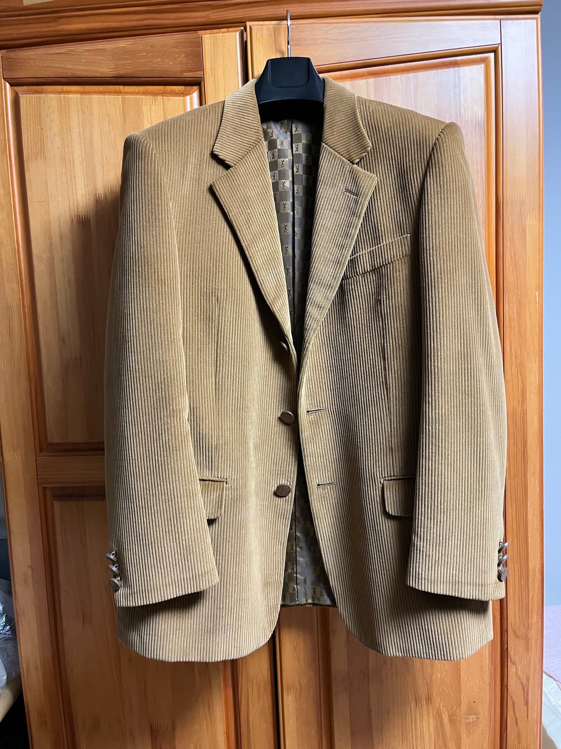 입생로랑 코듀로이 블레이저 상품이미지1