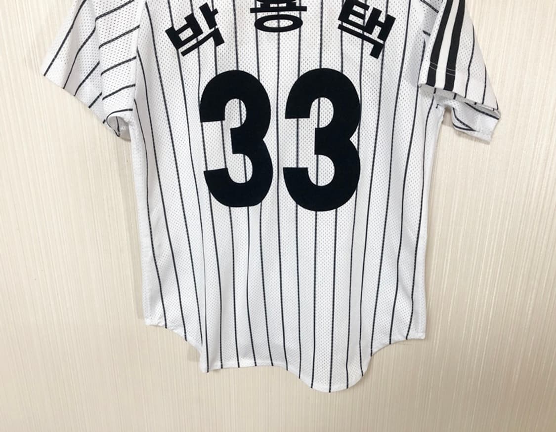 KBO ATC LG트윈스 홈유니폼/져지 85 #33 박용택 상품이미지10