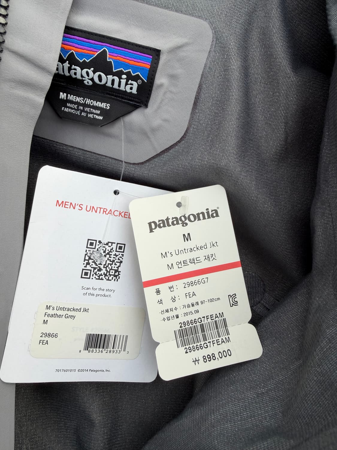 Patagonia 남성 언트랙드 재킷 방수 방풍 스키/스노보드 자켓  상품이미지5