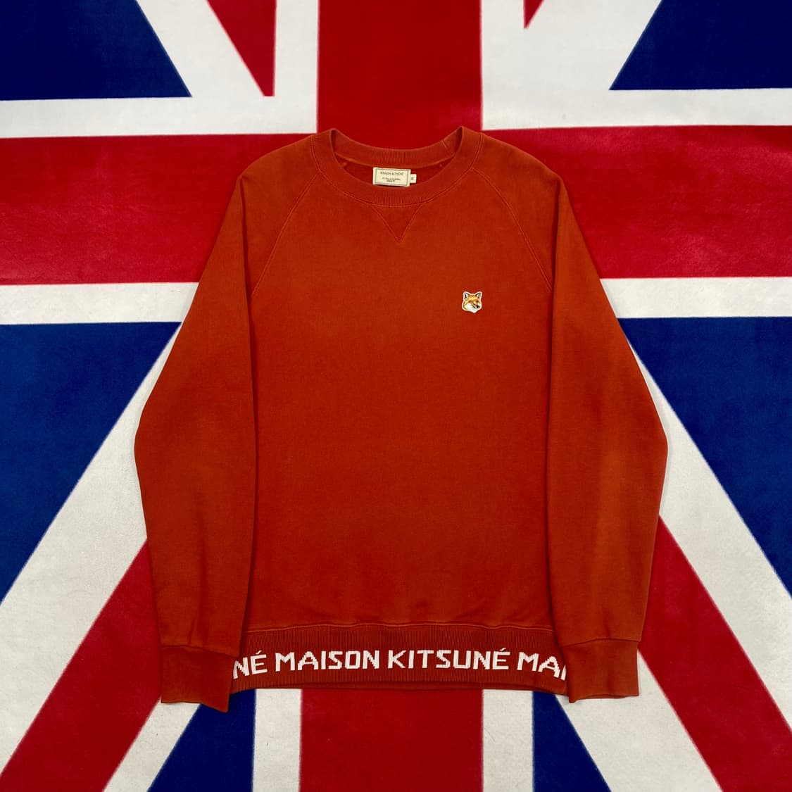 메종키츠네 폭스헤드 맨투맨 M  상품이미지1