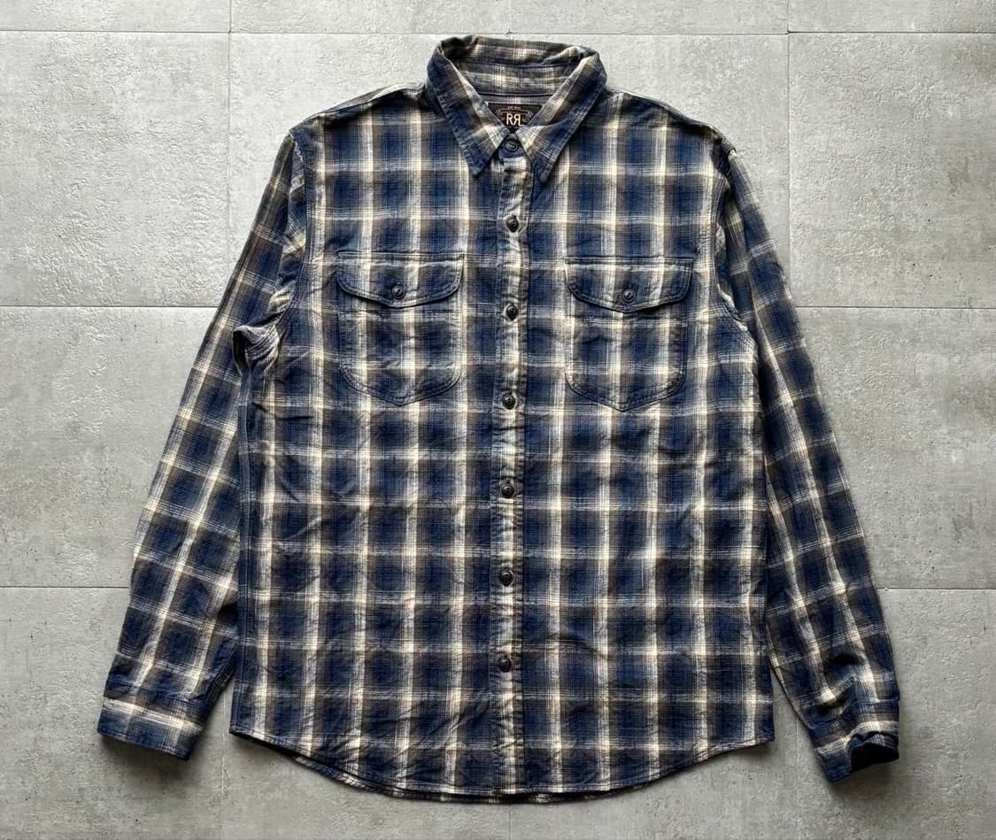 rrl 플래드 우븐 워크셔츠 L 상품이미지1