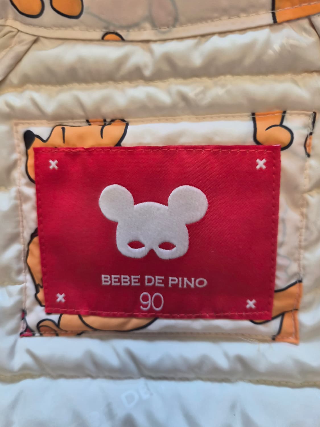 베베드피노 경량패딩 90 사이즈 상품이미지3