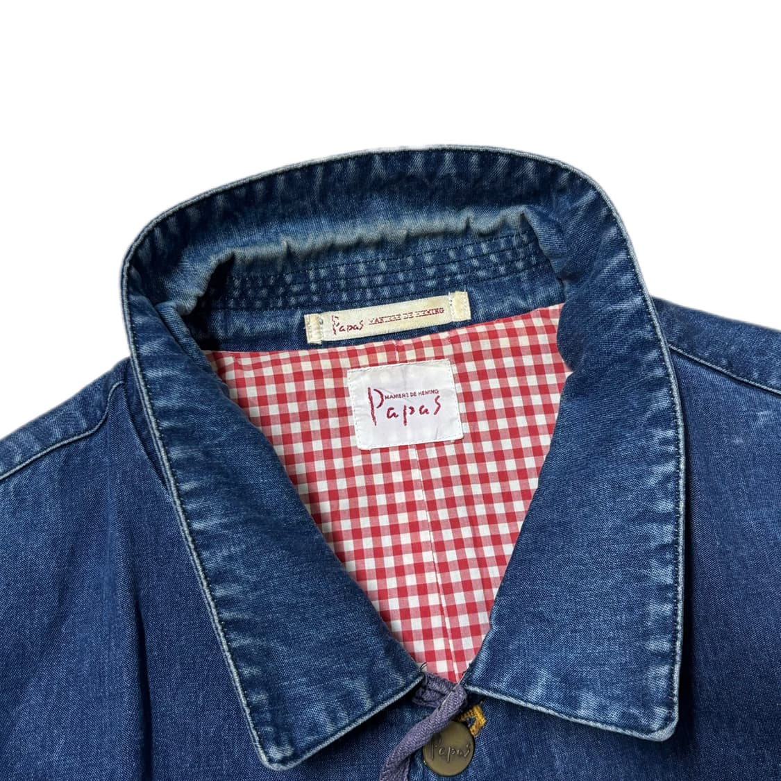 Papas 파파스 데님 커버올 초어자켓  상품이미지6