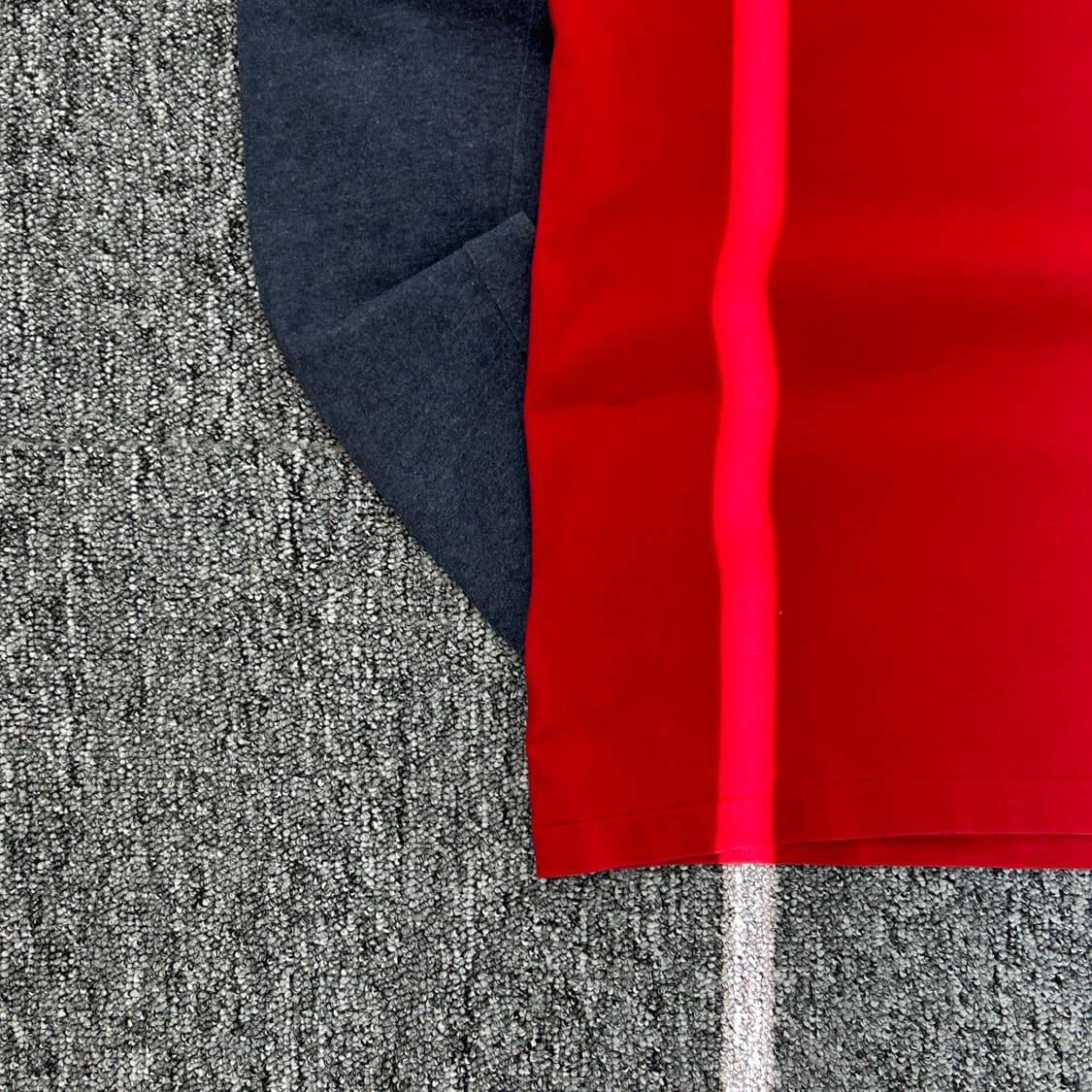 폴로 랄프로렌 레드 배색 헨리넥 상품이미지3