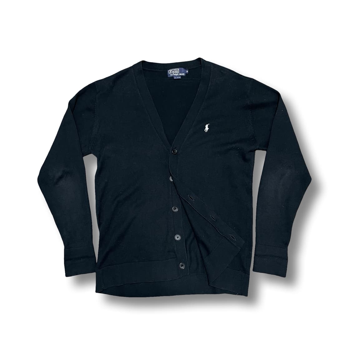 [S] 폴로 랄프로렌 빈티지 블랙 가디건 상품이미지1