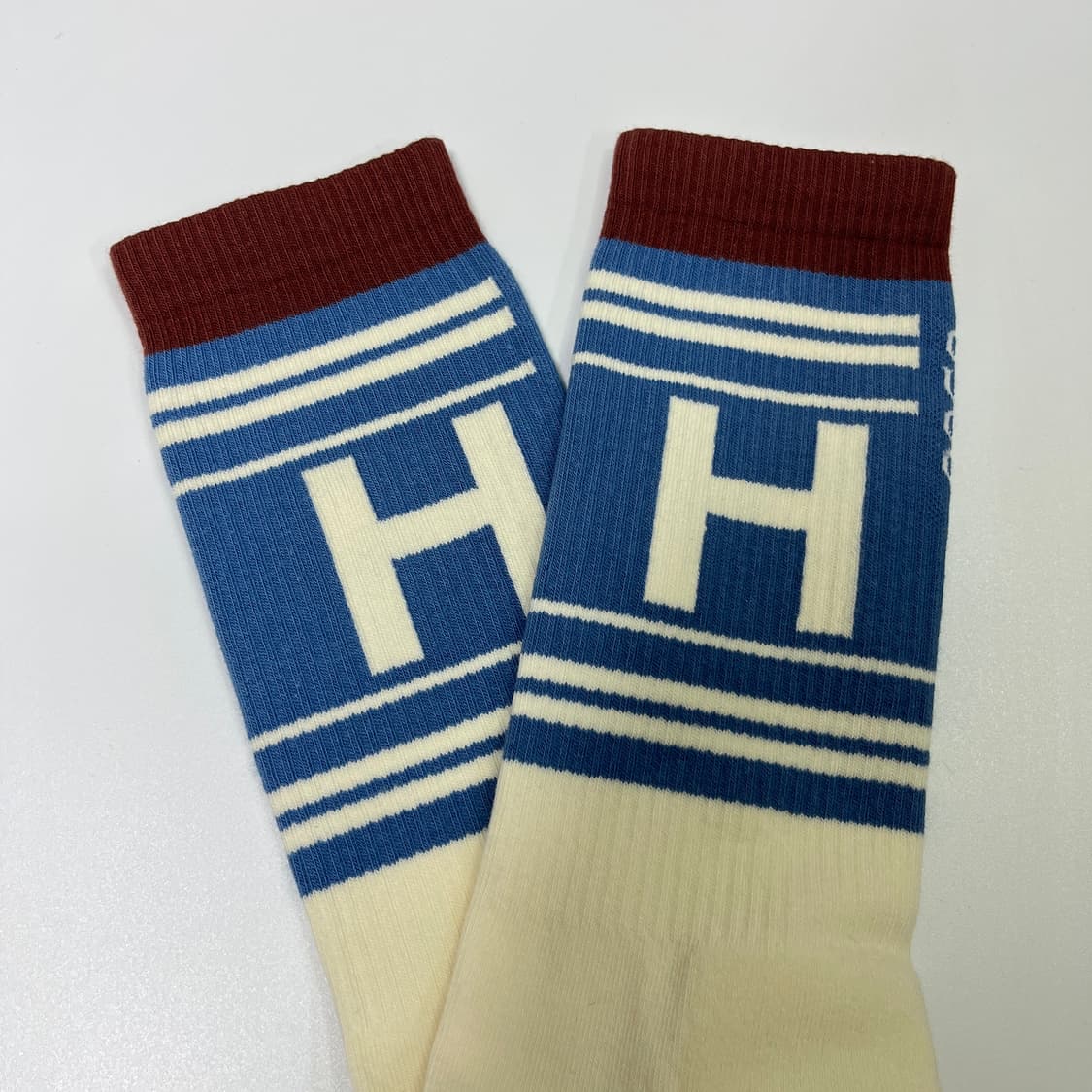 새상품 구찌 양말 Gucci HA HA HA 컬렉션 삭스 아이보리 상품이미지5