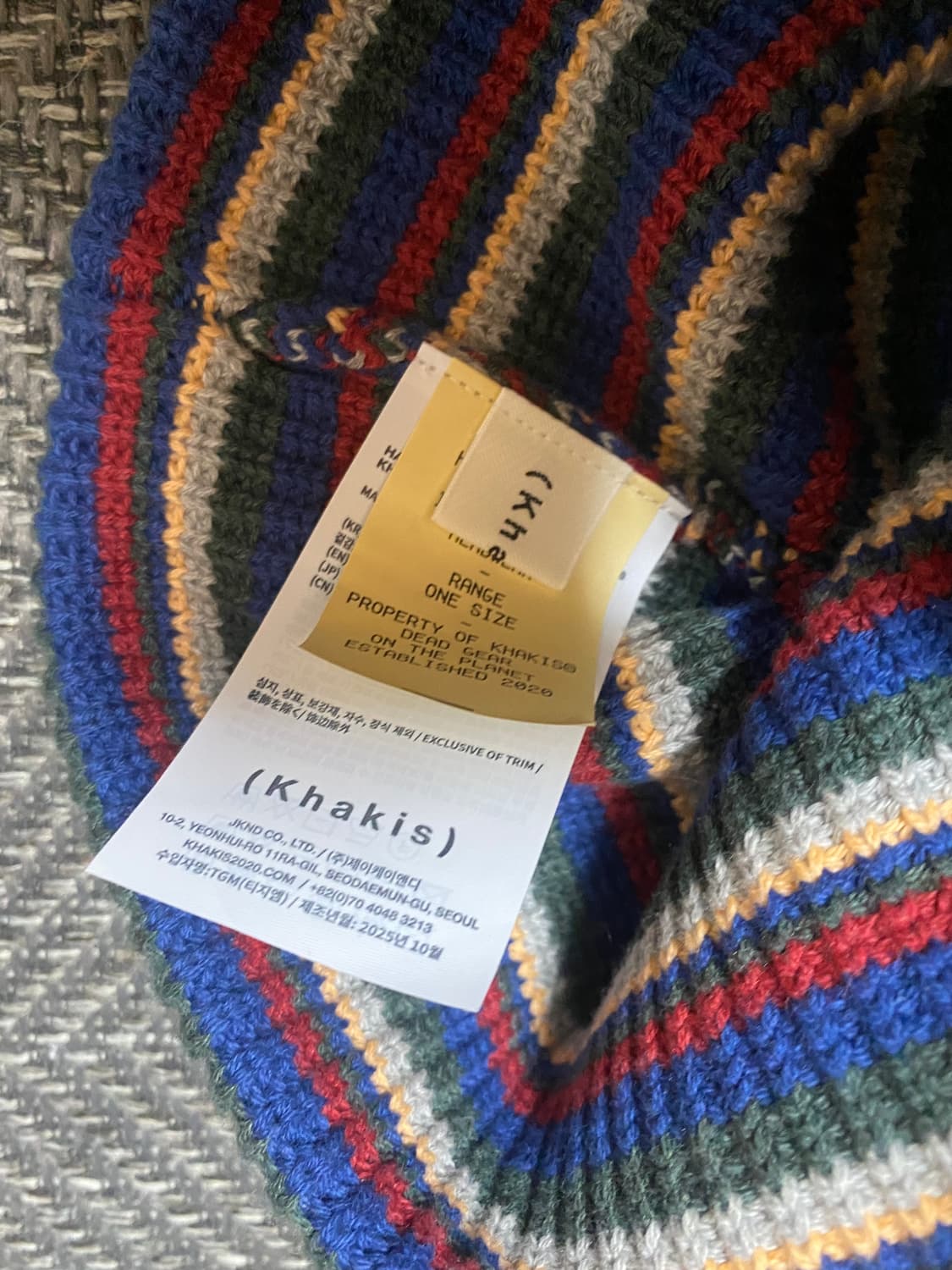 카키스 하버 비니 레드 상품이미지2