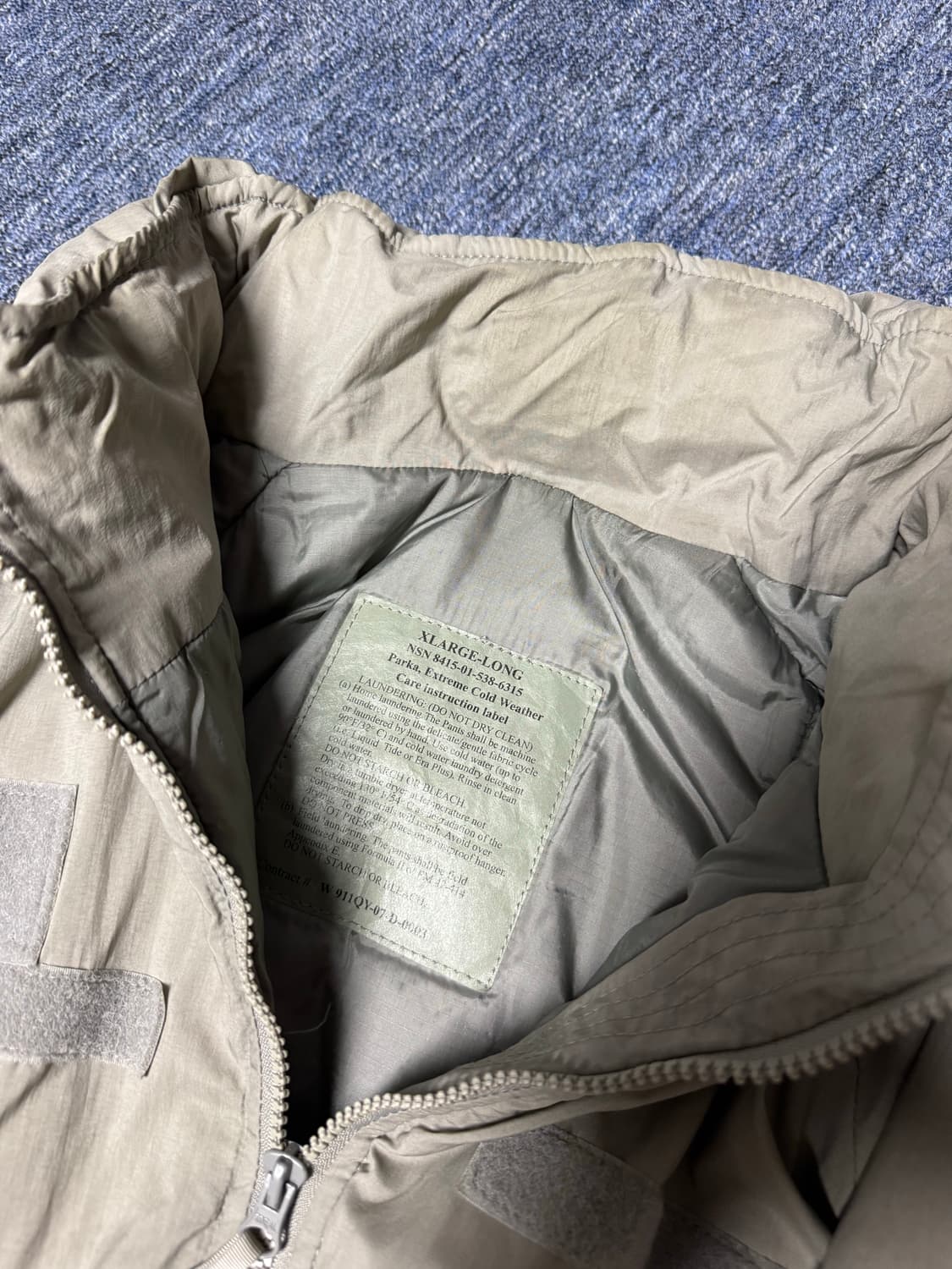 GEN III ECWCS 프리마로프트 레벨7파카 상품이미지3