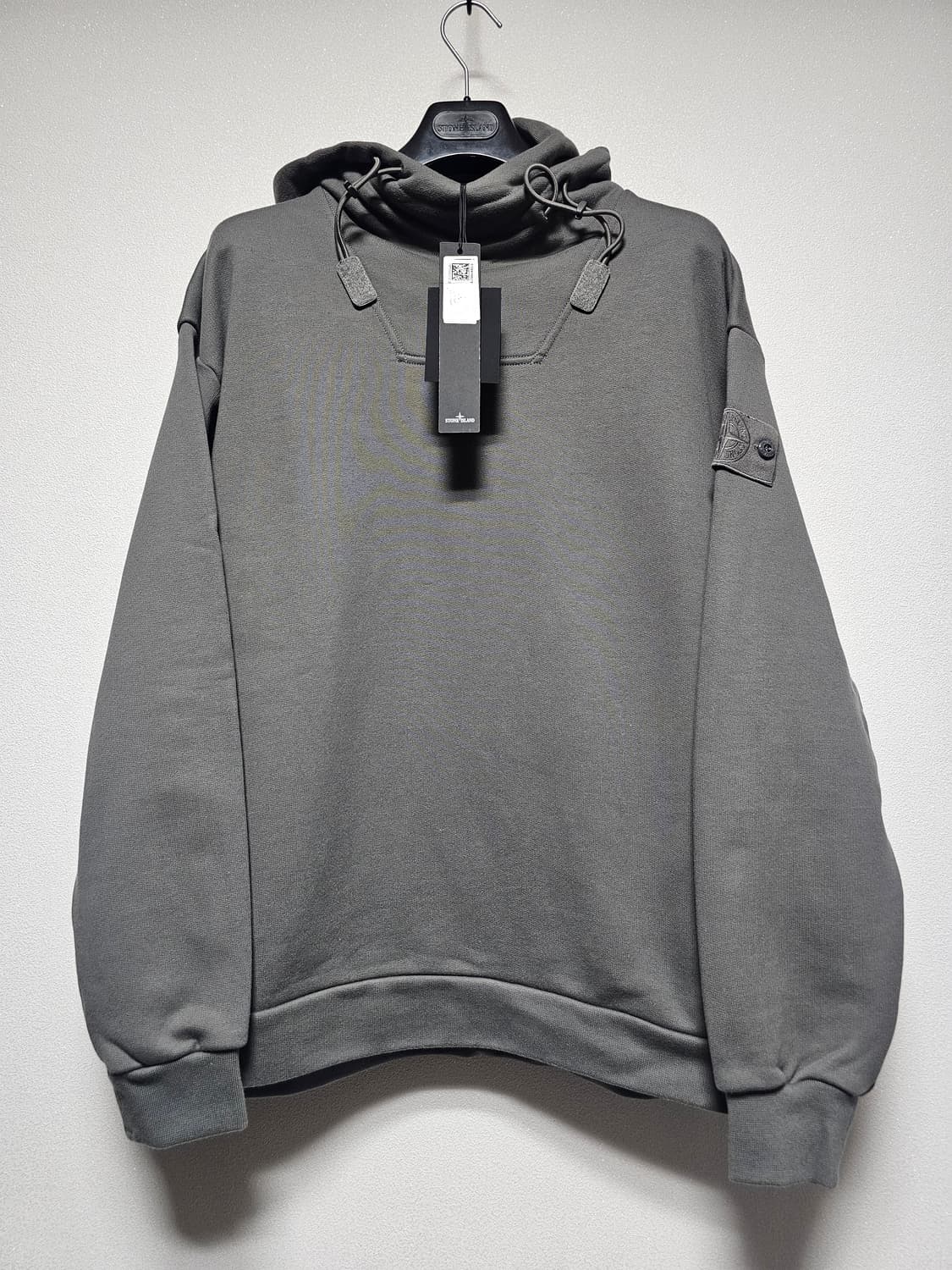 스톤아일랜드 고스트 피스 코튼 플리스 후드 스웨트셔츠 (새 상품) 상품이미지1