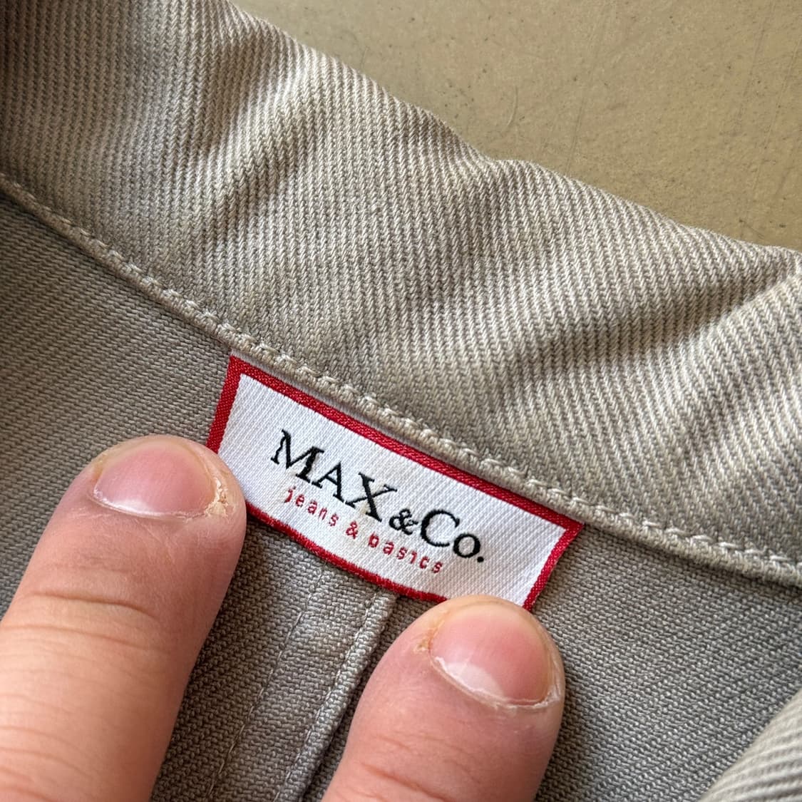 막스앤코 BY 막스마라 코듀로이 엘보우 패치 자켓 상품이미지6