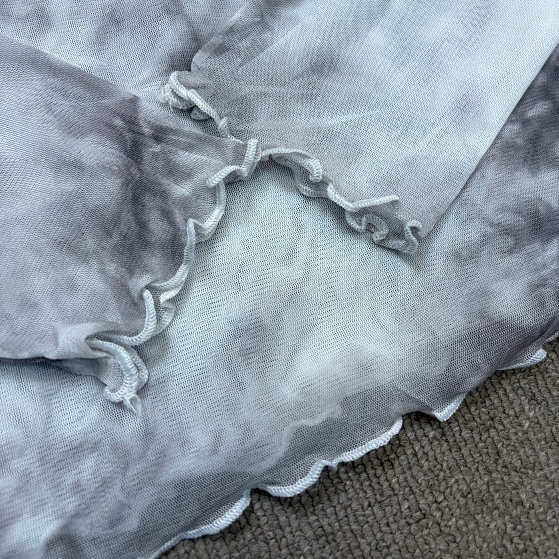 Amista japan 시스루 타이다이 탑  상품이미지5