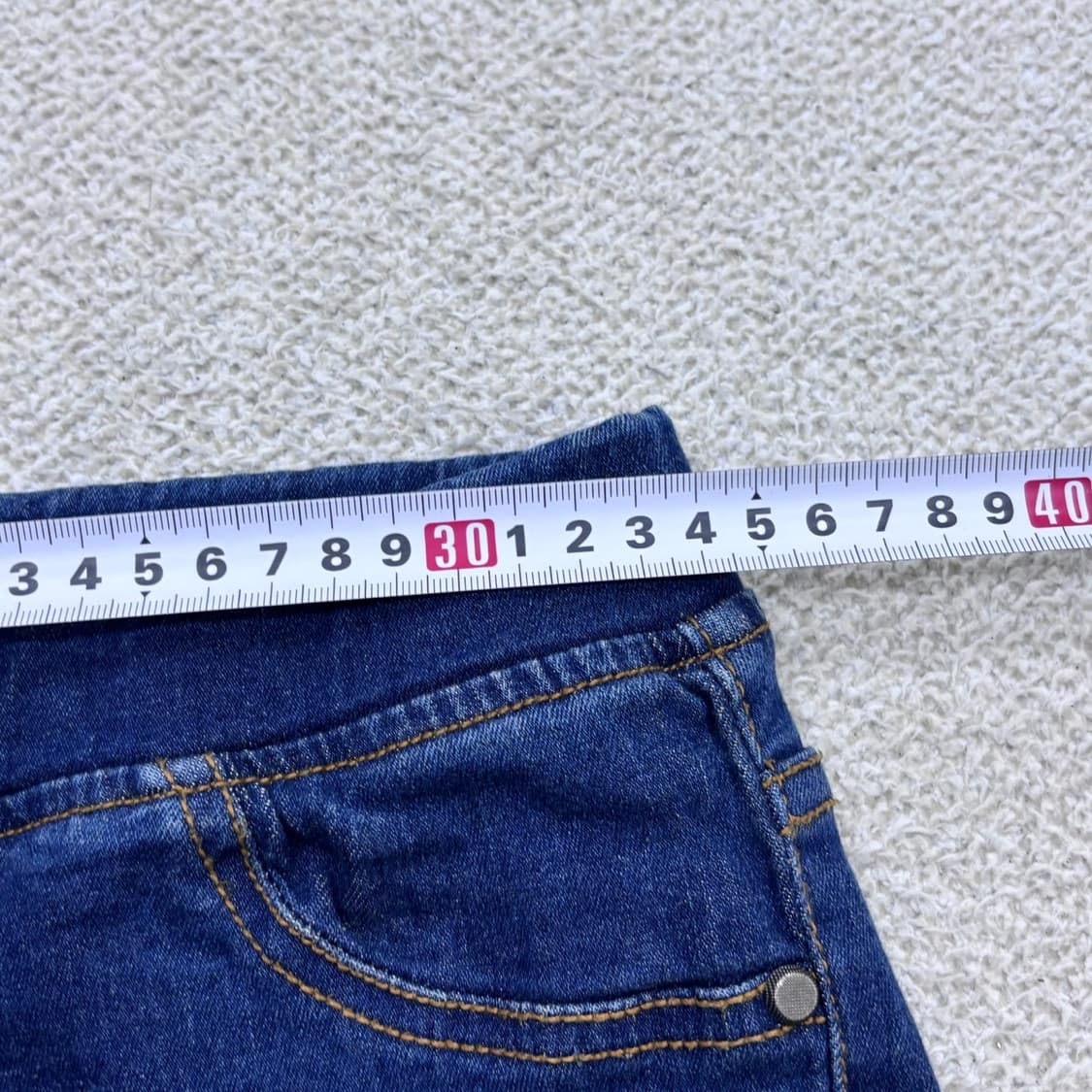M 빈티지 여성 슬림핏 데님 팬츠 (수선필요) 0527Y 상품이미지5