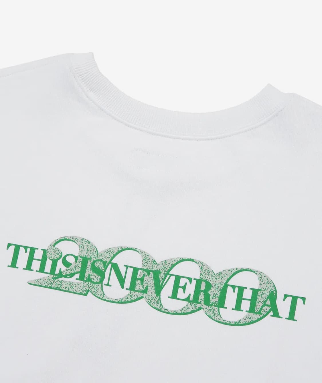 디스이즈네버댓 2000 화이트 맨투맨 상품이미지3