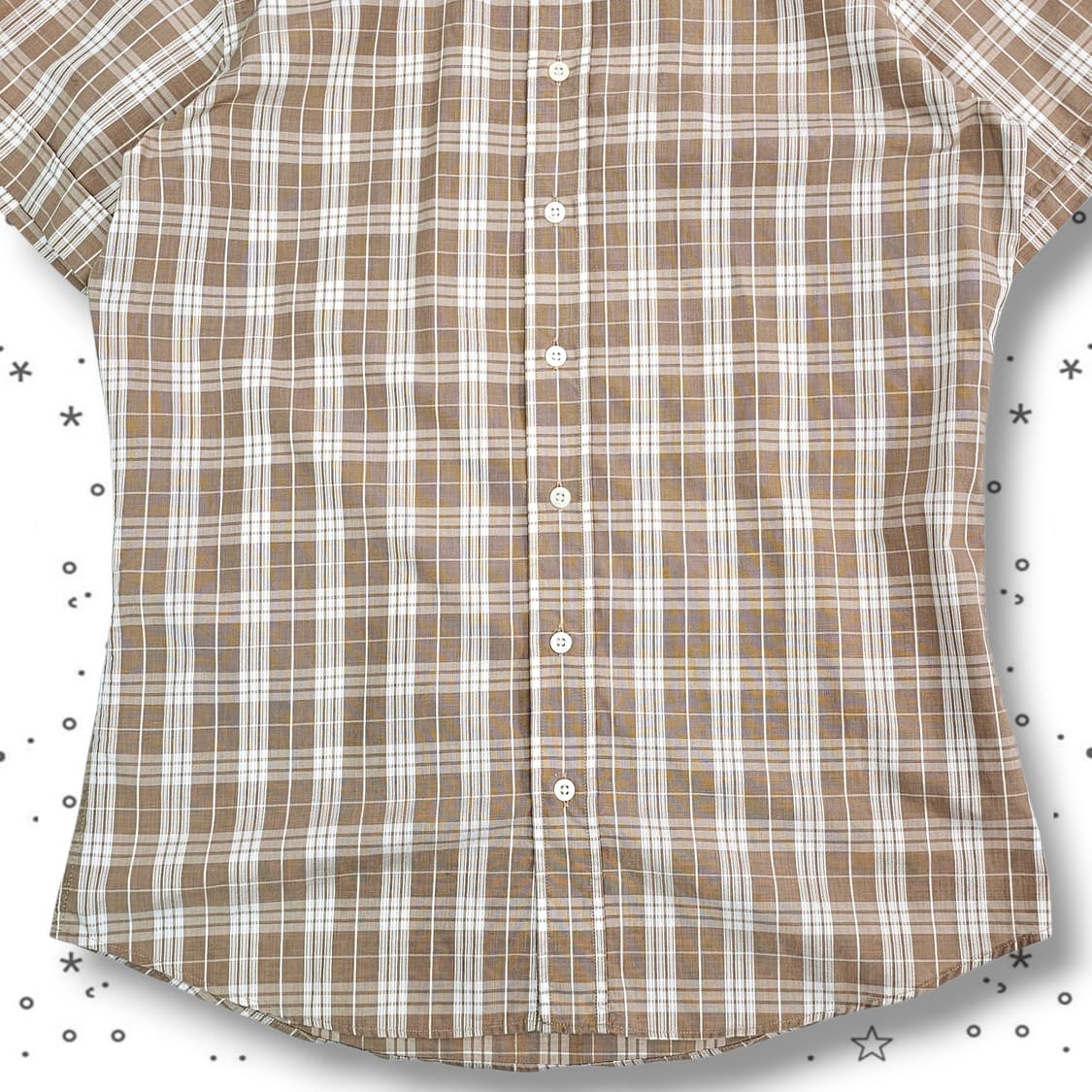 M Burberry 버버리 체크 반팔 셔츠 상품이미지3