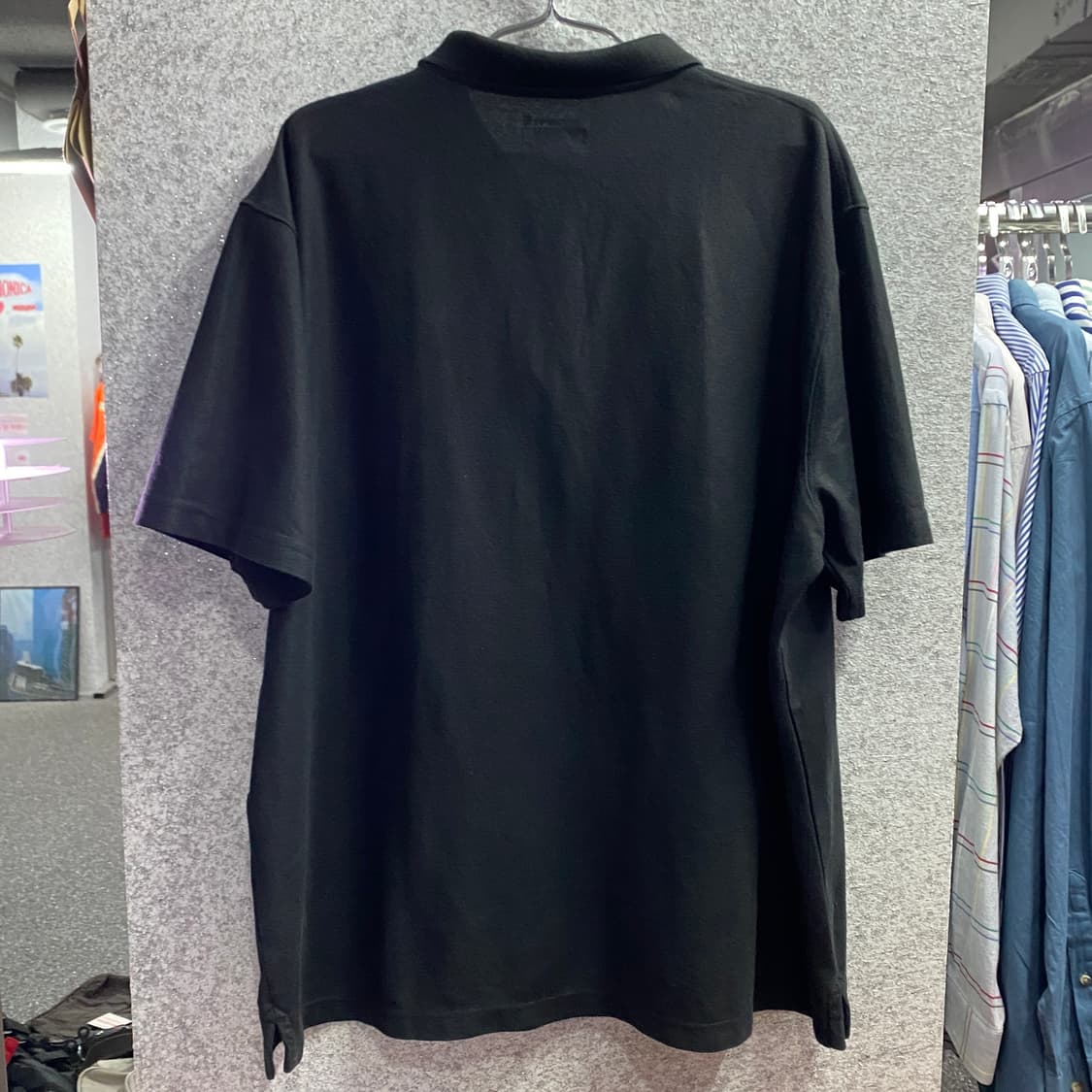 칼하트 루즈핏 블랙 반팔 카라티  B4240 상품이미지4