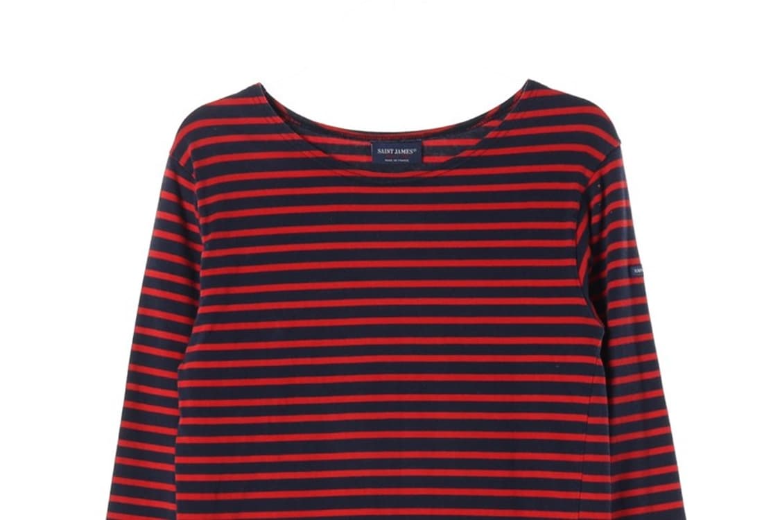 세인트제임스 스트라이프 보트넥 티셔츠 상품이미지3