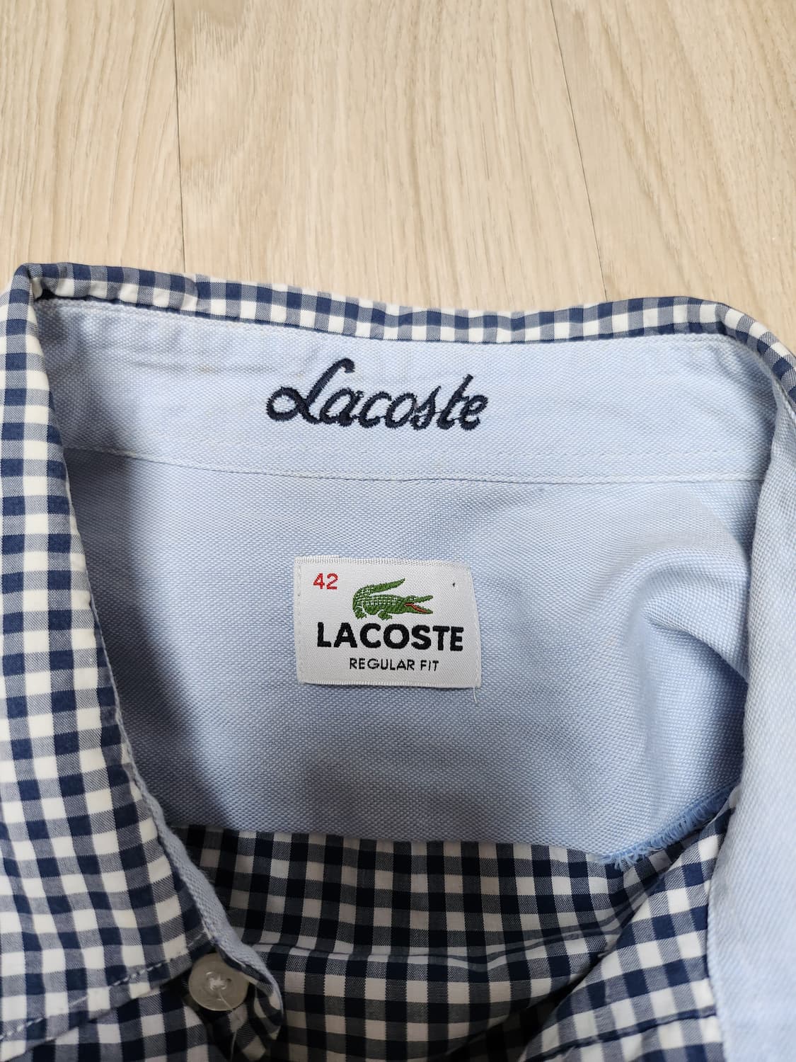 라코스테 체크셔츠 (42 상품이미지8