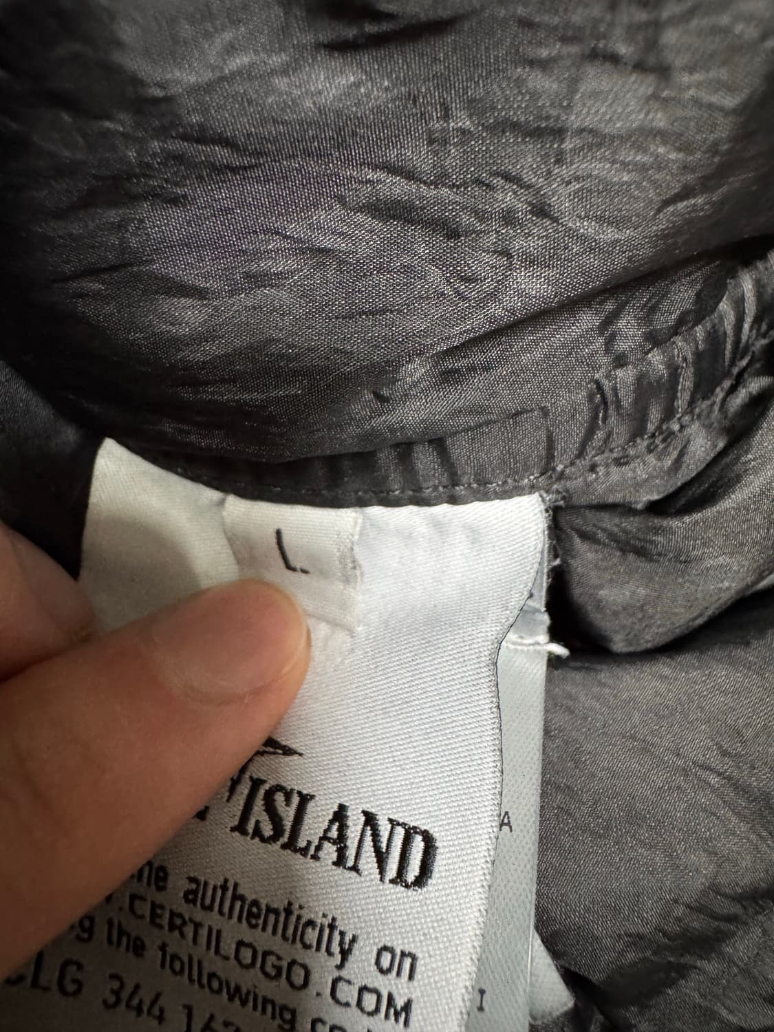 스톤아일랜드 크링클랩스 패딩 L사이즈 19FW 상품이미지4