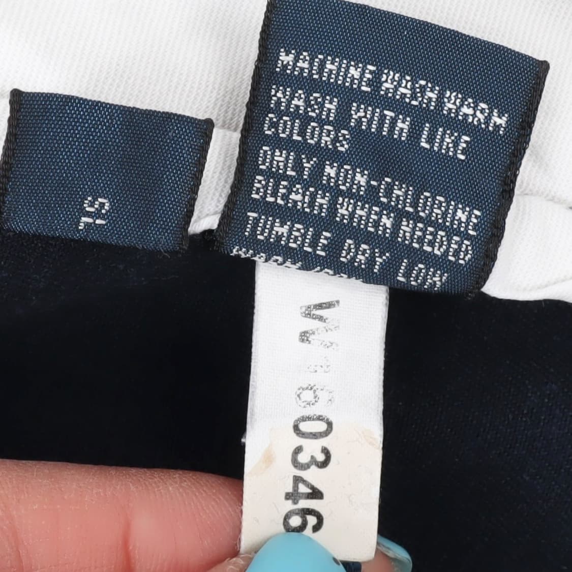 폴로 랄프로렌 네이비 투턱 ethan 치노팬츠 상품이미지10