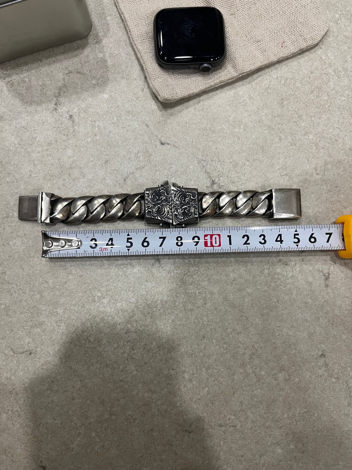 애플워치4 실버925 스트랩 상품이미지5