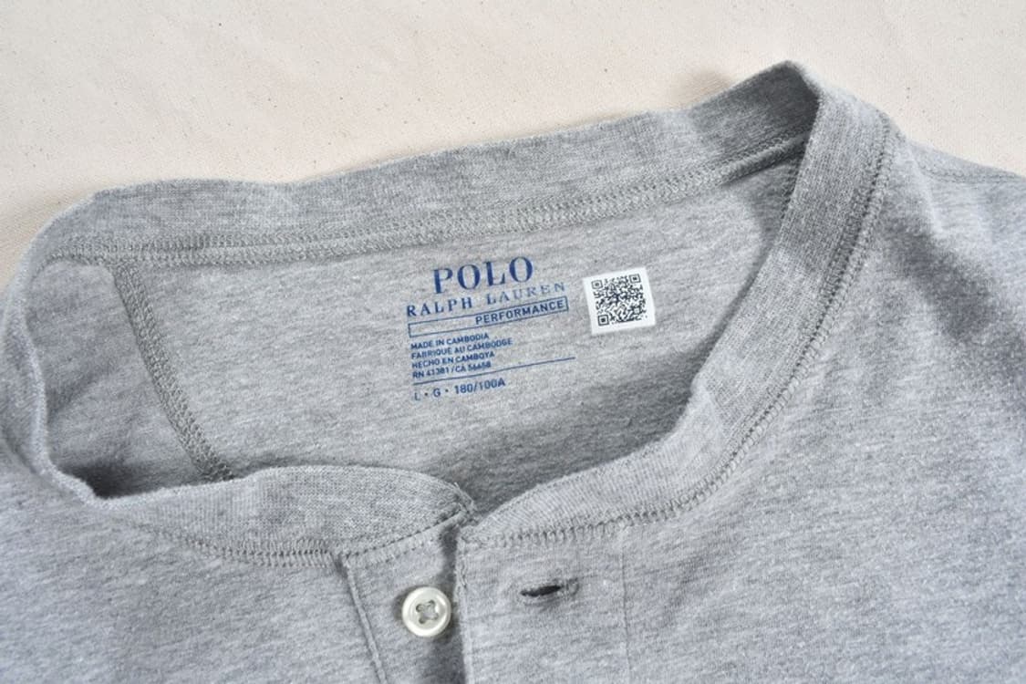 폴로 랄프로렌 헨리넥 반팔티 L M0286 상품이미지5