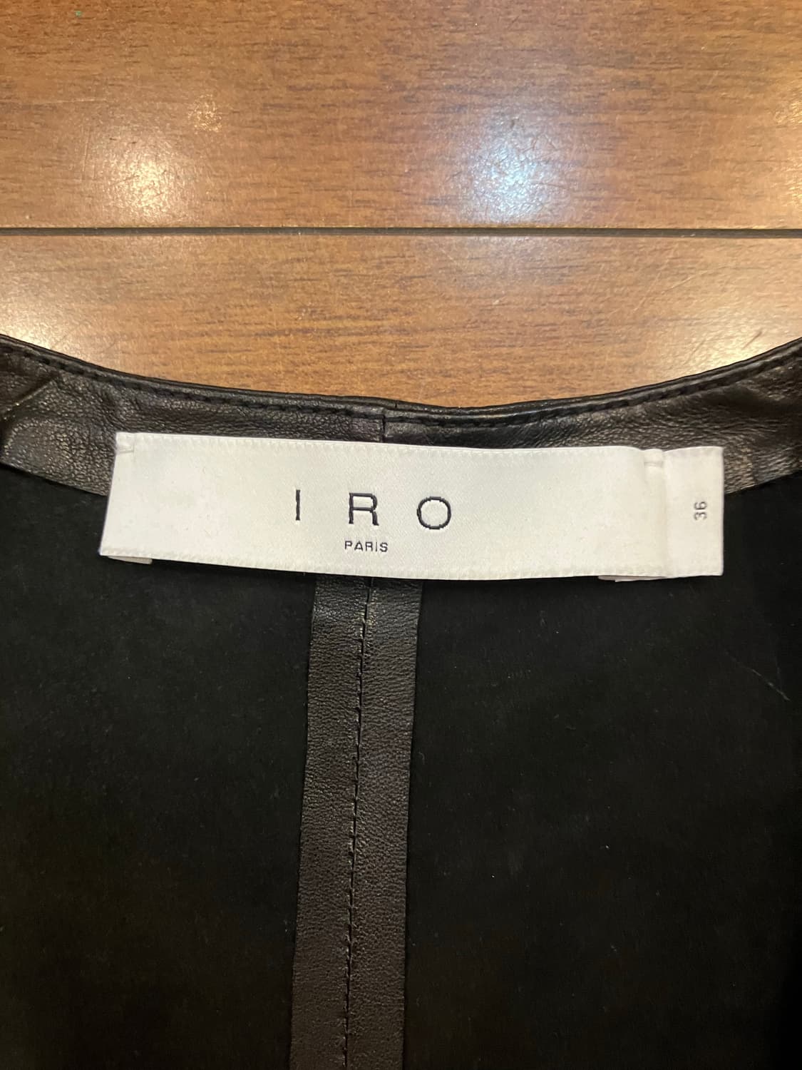 이로 양가죽 원피스 상품이미지4