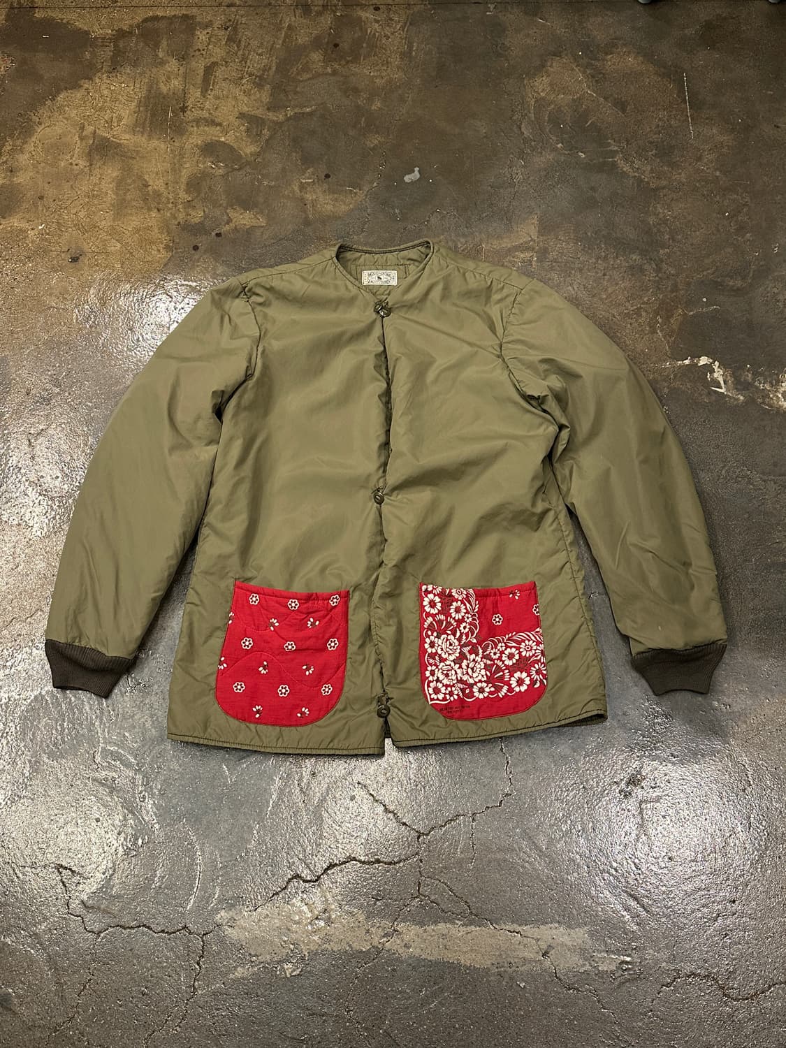 반다나 리워크 밀리터리 빈티지 라이너 XL 상품이미지1