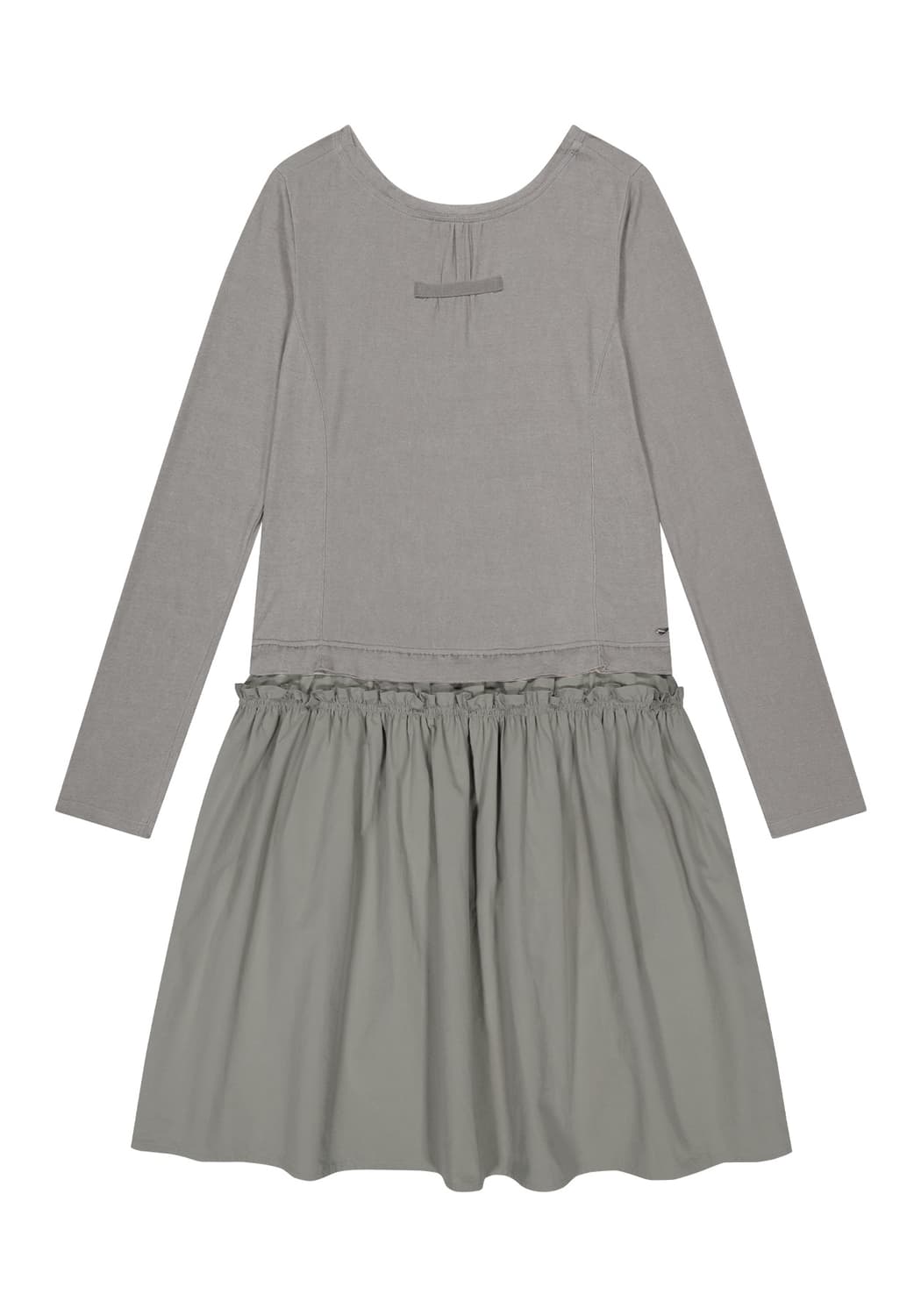코이세이오 투웨이 셔링 원피스 라이트 카키 상품이미지1