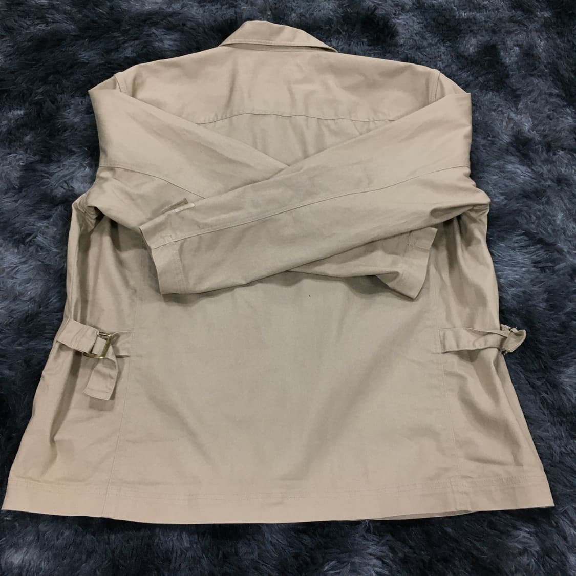 투티/0336 NOTA BENE JPN 빈티지 면 자켓 허리 조절 스트랩 상품이미지4