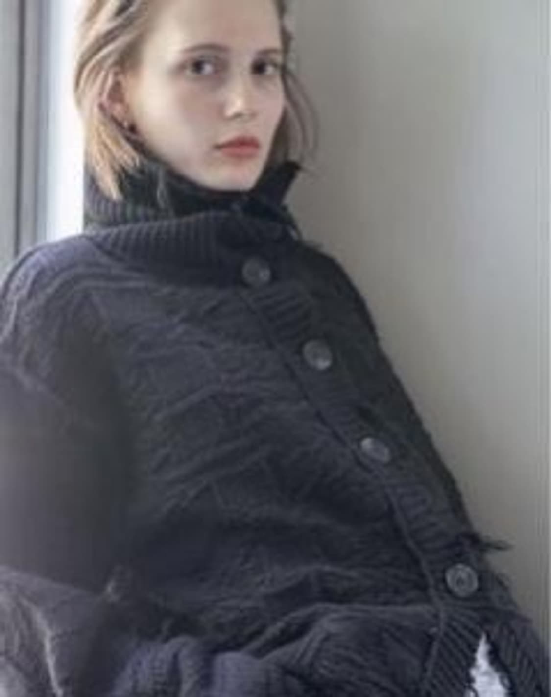 퍼버즈 니트데미지 가디건 상품이미지7