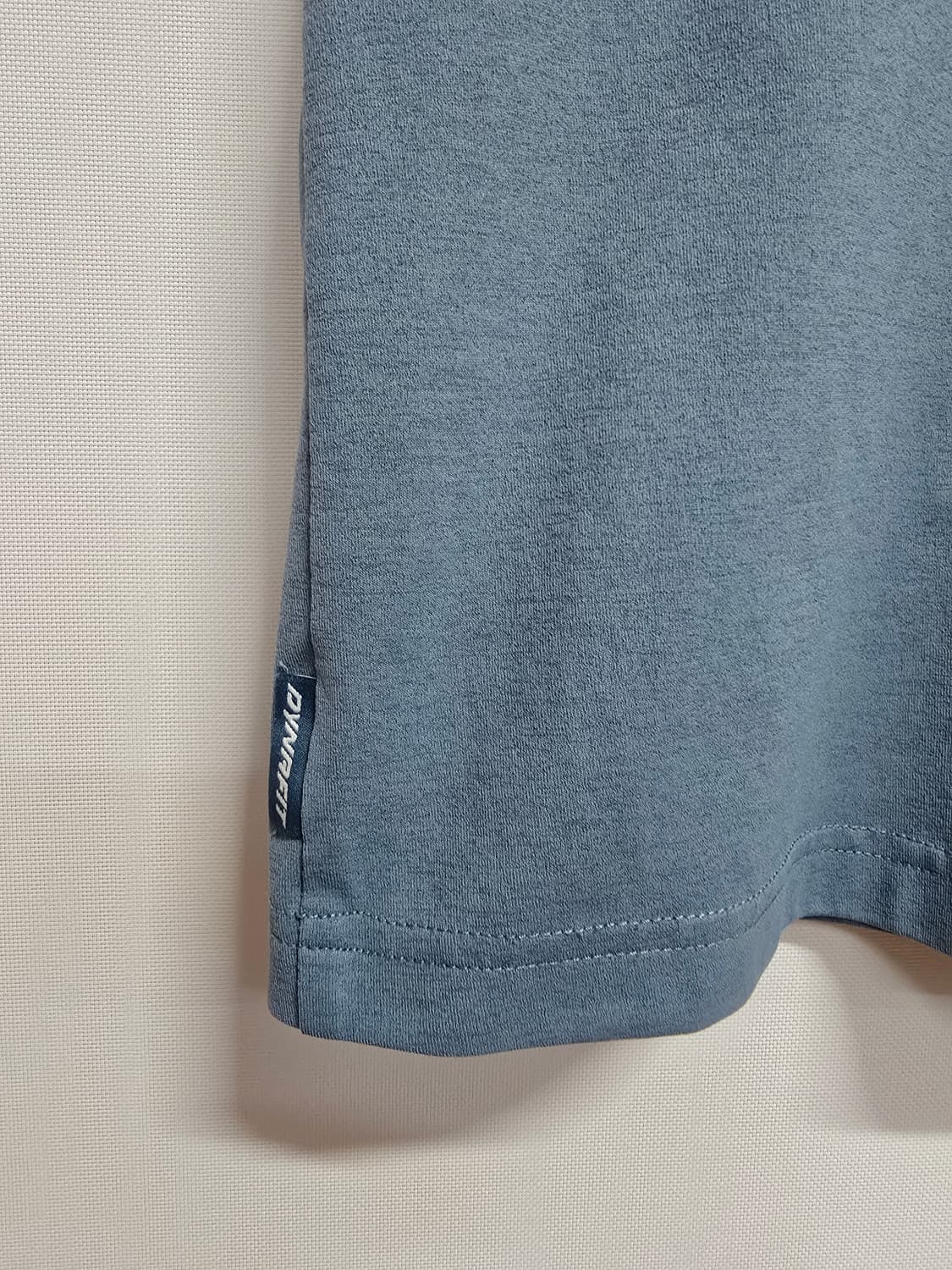 다이나핏 로고 반팔 티셔츠 블루100 상품이미지4