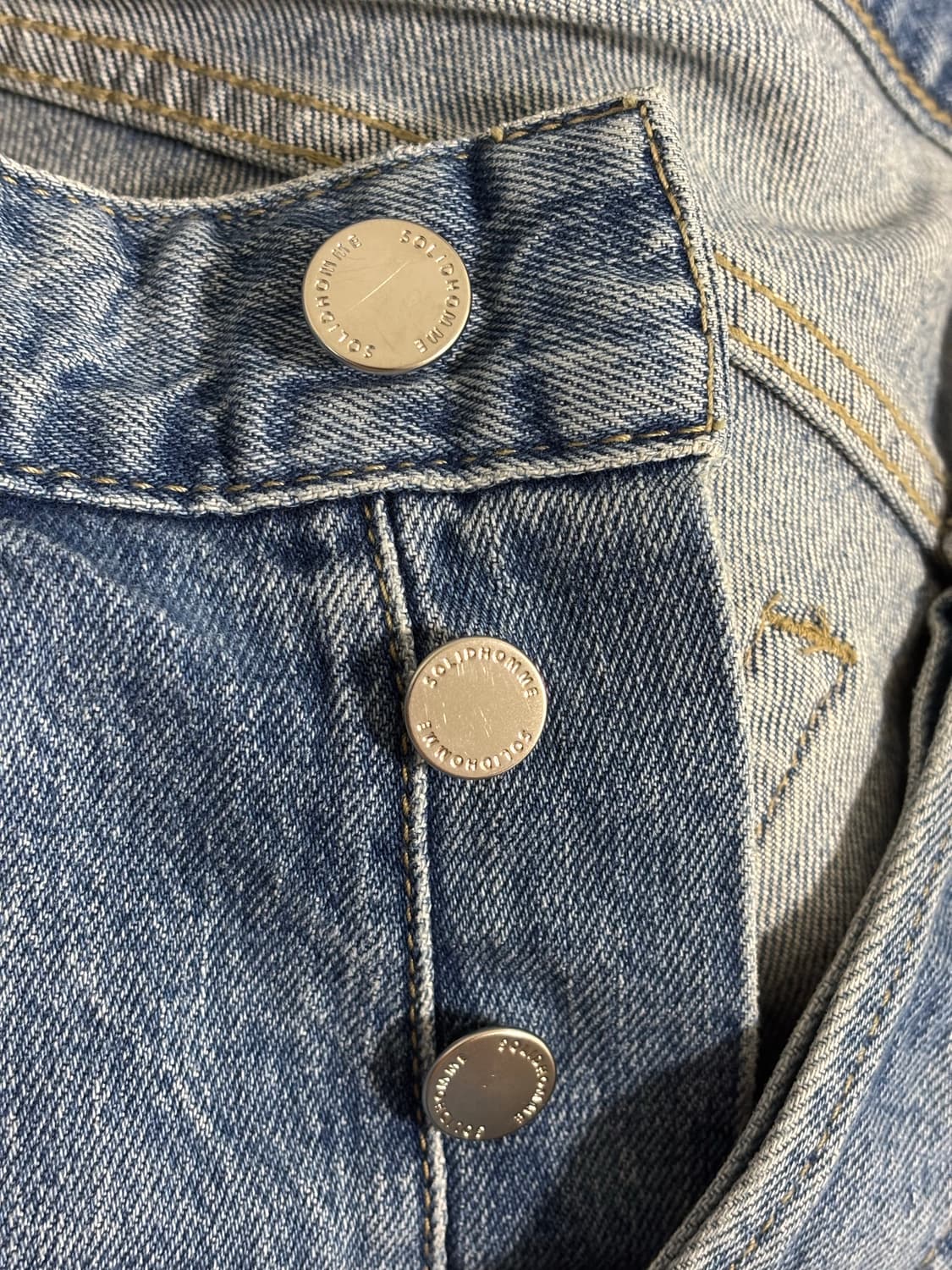 솔리드옴므 워싱데님팬츠46/30“ 상품이미지7