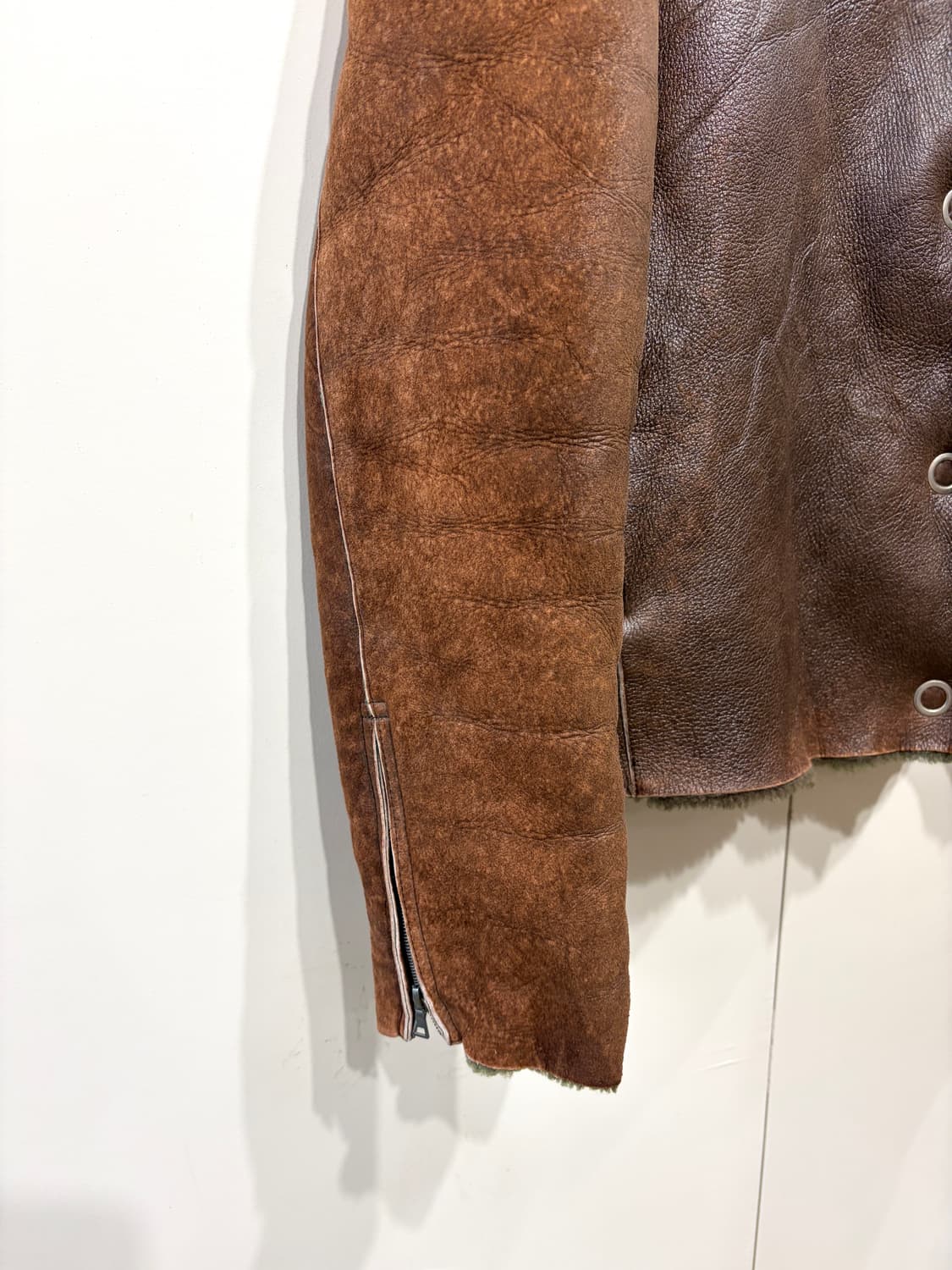 질샌더 램스킨 무스탕 자켓 상품이미지5