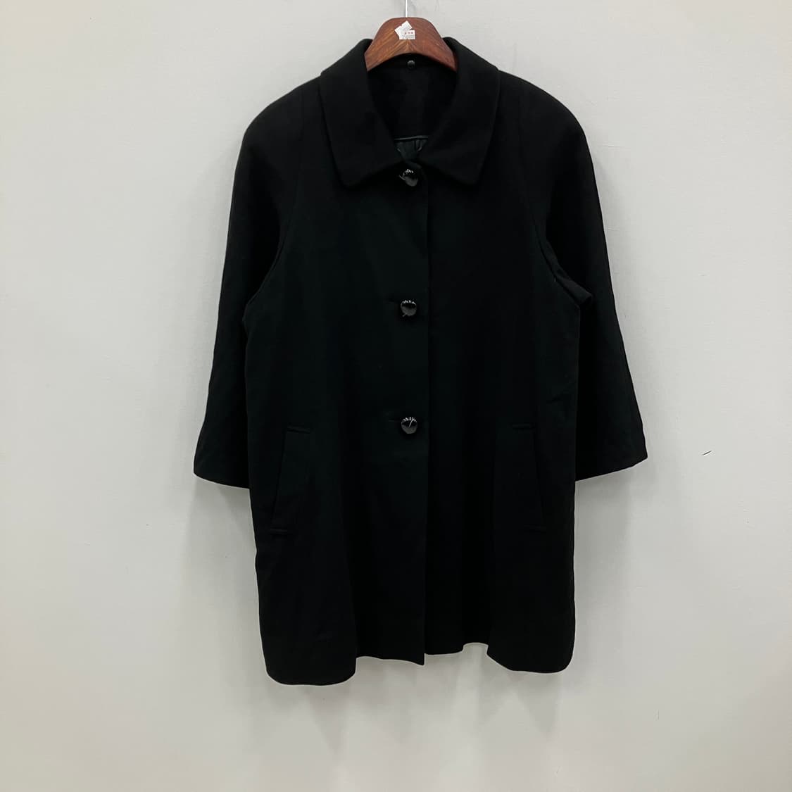 VTG 빈티지 캐시미어 울 코트 M 상품이미지1