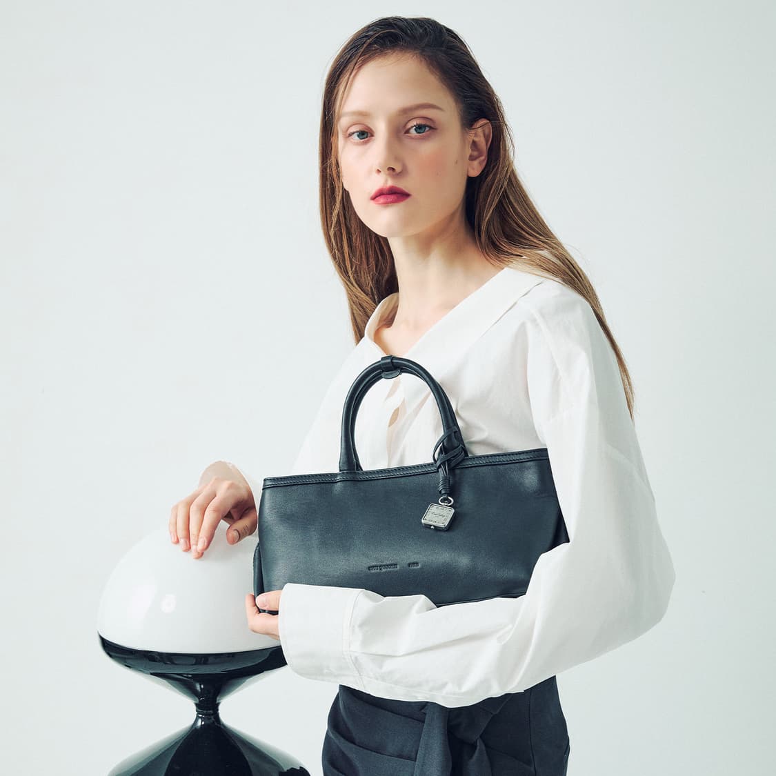 루이까또즈 * 끌로델 토트백 * 블랙 상품이미지8