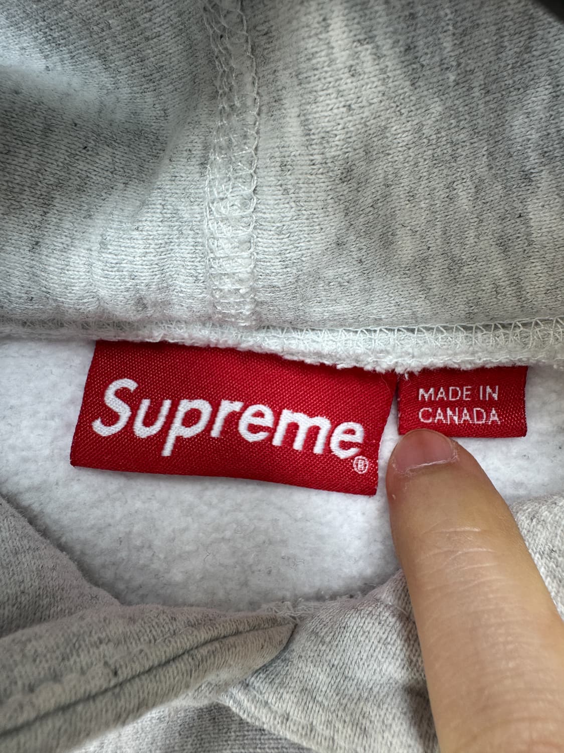 슈프림 17FW 아라빅 로고 후드티 상품이미지6