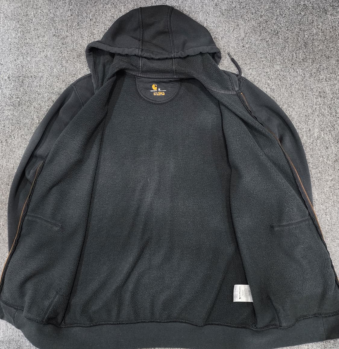 칼하트 오리지널핏 미드웨이트 후드집업 M 상품이미지3