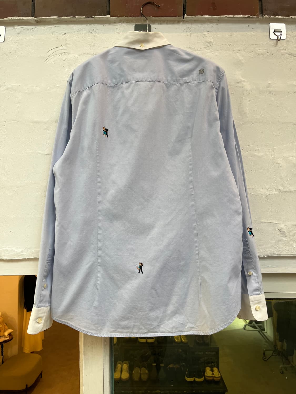 Customellow X 정연두 자수 클레릭 셔츠 XL 상품이미지8