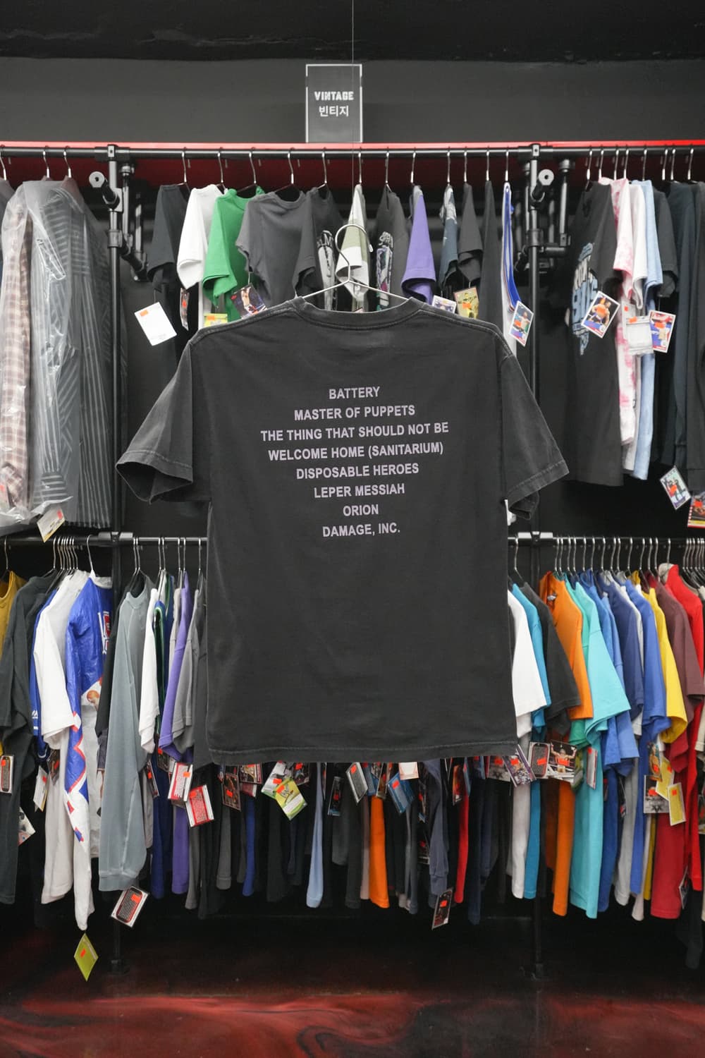 2000년대 빈티지 메탈리카 마스터 오브 퍼펫 티셔츠 상품이미지6