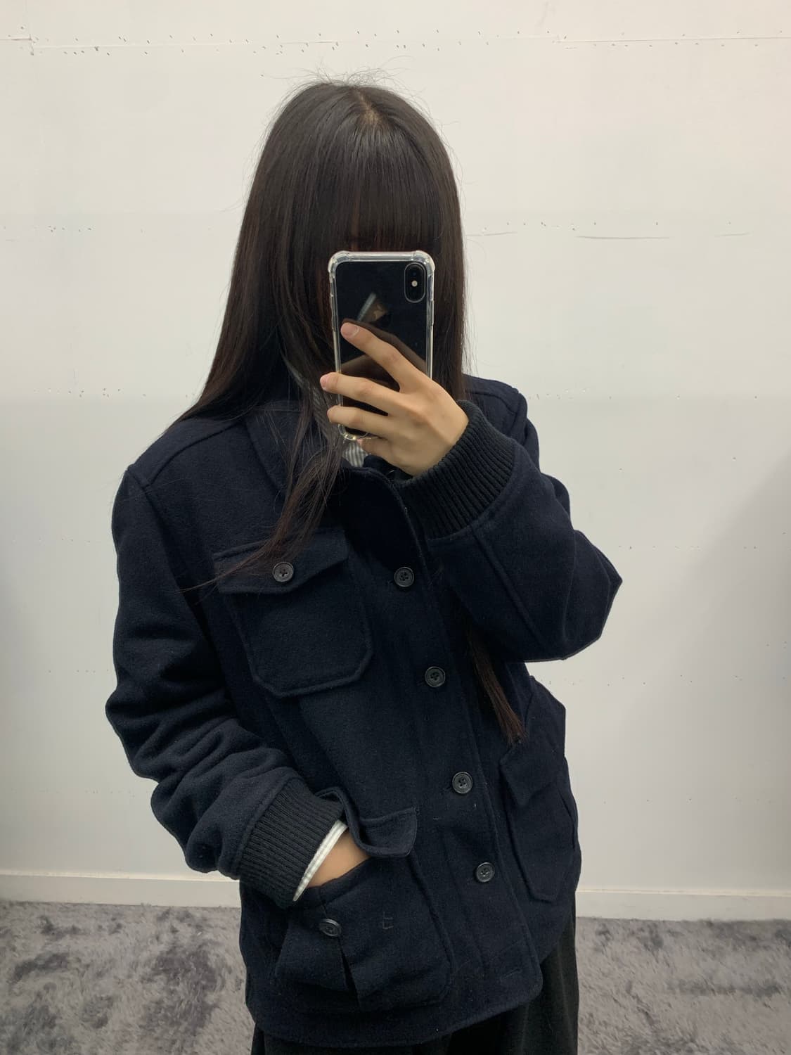 Gap 00년대 울 혼방 자켓 상품이미지1