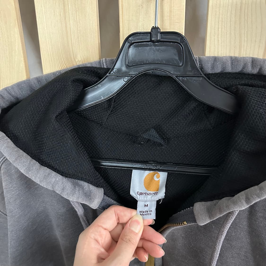 (L) 칼하트 써멀 후드집업 상품이미지9