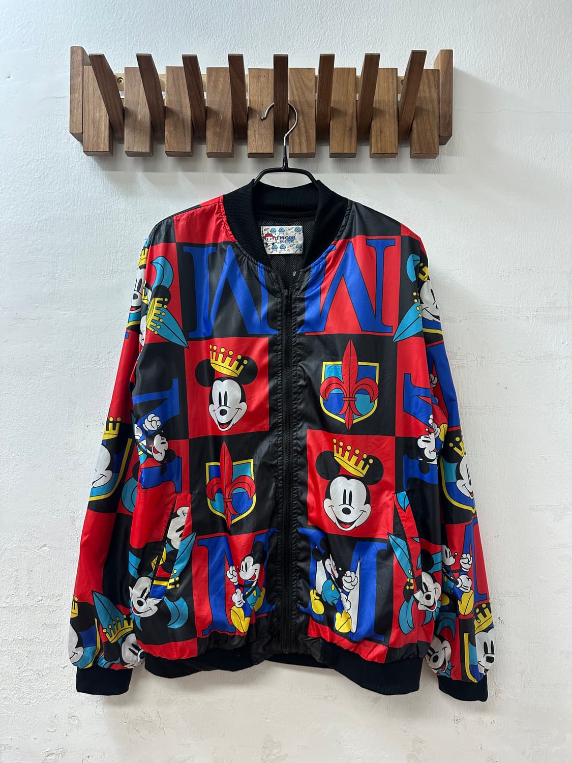 일본빈티지 미키마우스바람막이자켓 상품이미지1