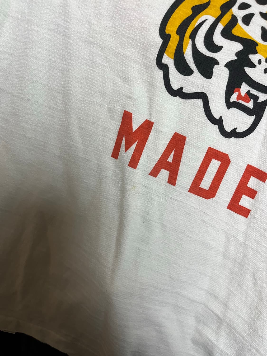 휴먼메이드 그래픽 롱슬리브 티셔츠 화이트 상품이미지3