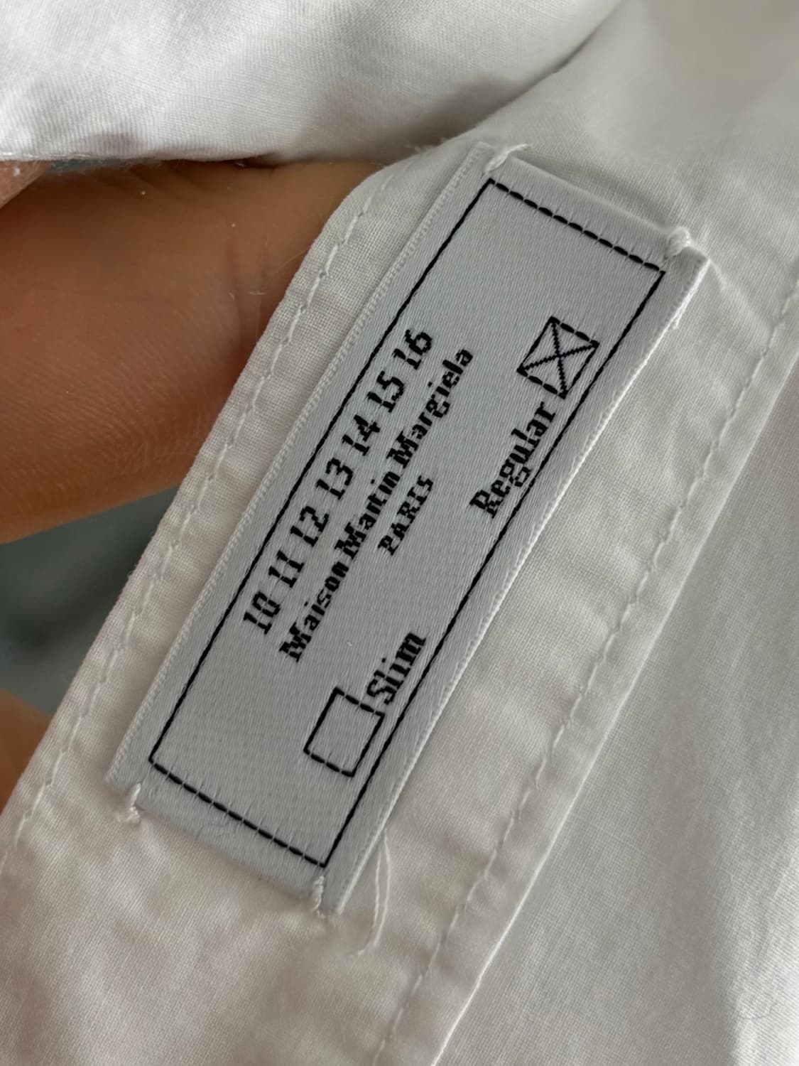 Maison Margiela 메종 마르지엘라 스트라이프 패널 셔츠  상품이미지6