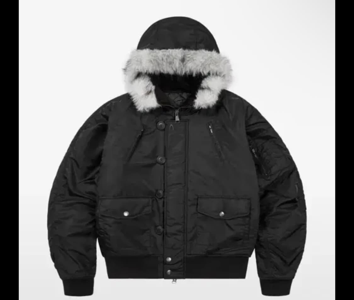 아캄 Hooded Fur MA-1 Jacket (1) 상품이미지1