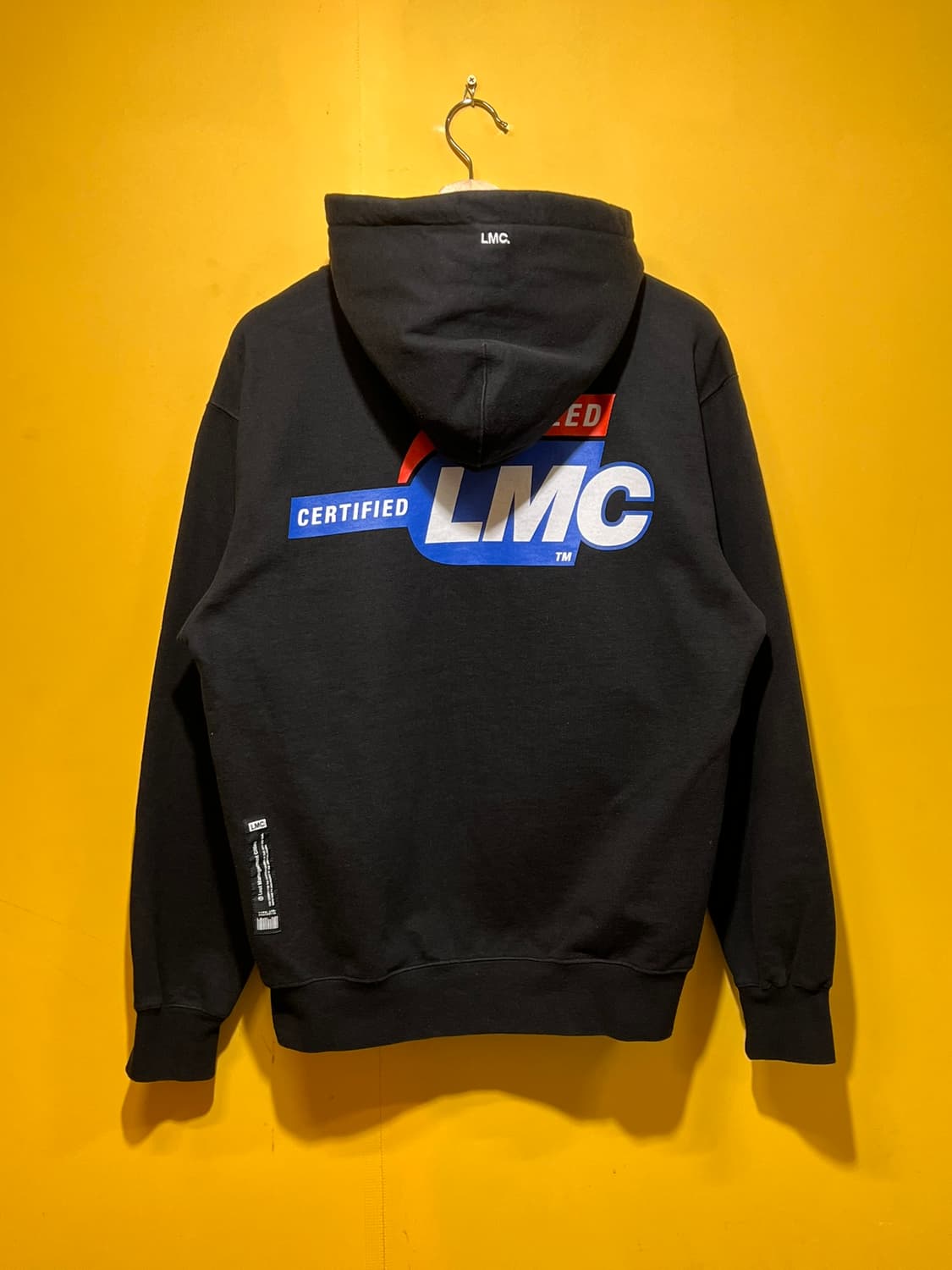 [M] 엘엠씨 LMC 후디 로고 그래픽 후드 티셔츠 블랙 상품이미지9