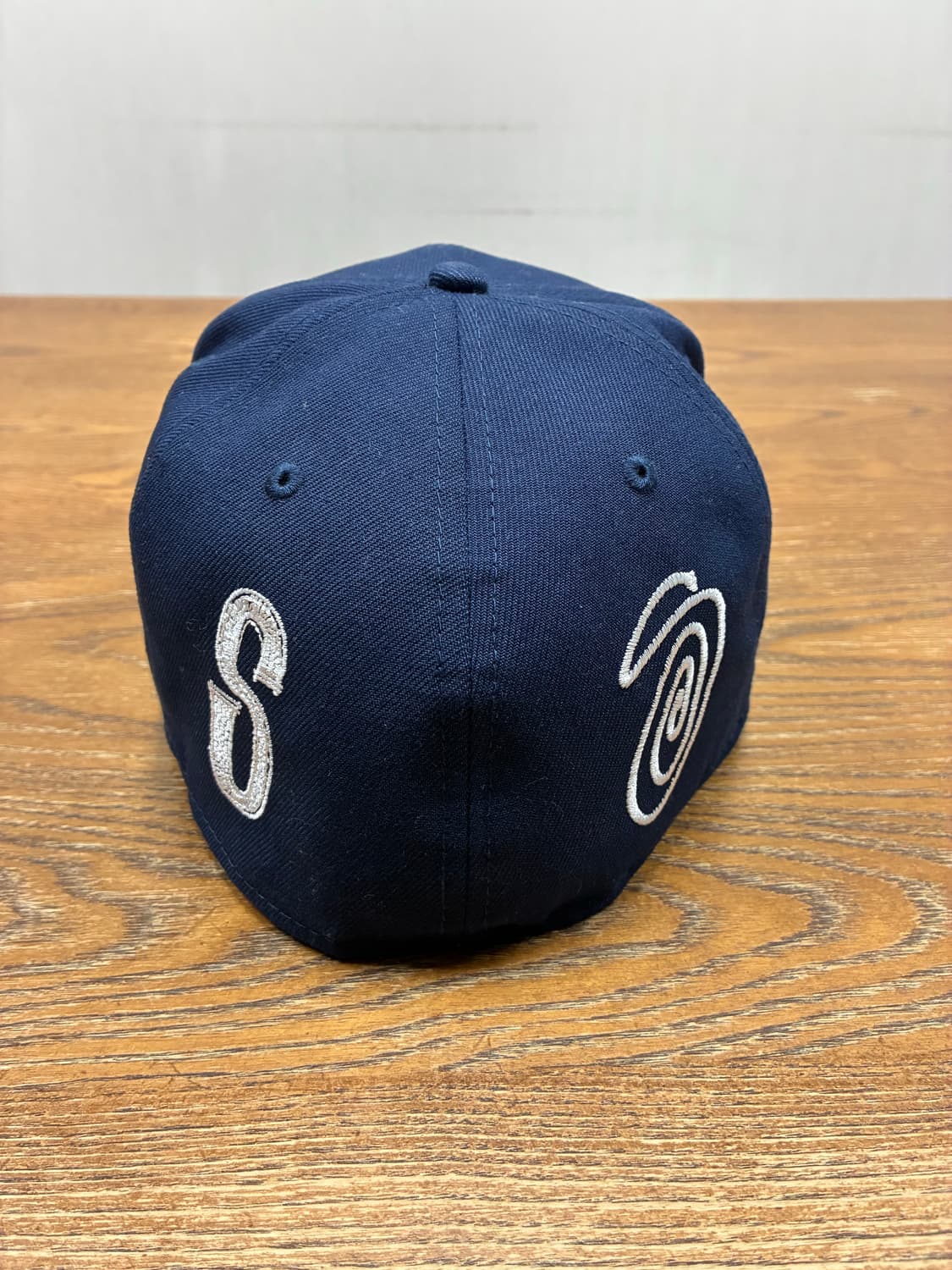 스투시 랜섬 자수 뉴에라 59피프티 캡 네이비 상품이미지4