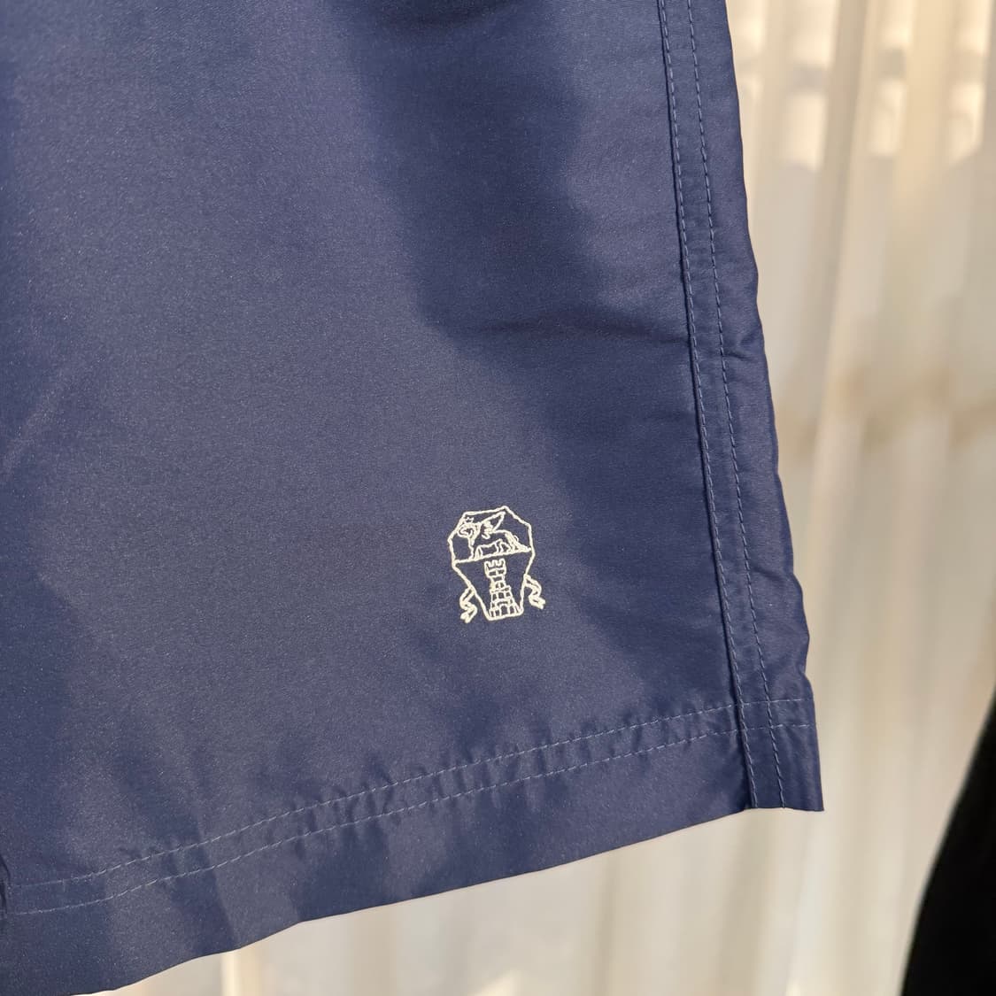 (L) 브루넬로 쿠치넬리 자수 로고 스윔 숏팬츠 상품이미지2